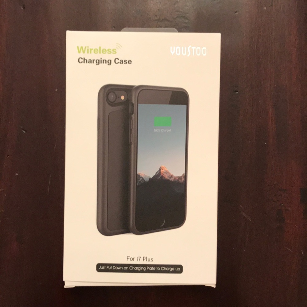 iPhone 7 Plus wireless charging case